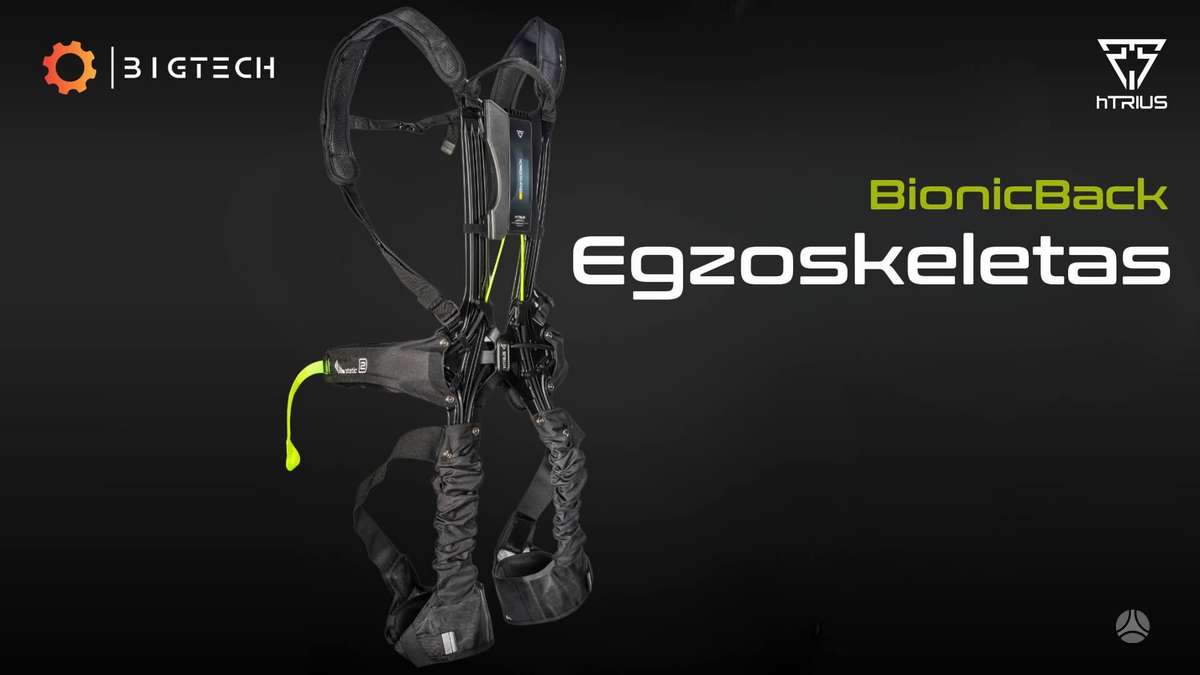 -Kita- Egzoskeletas - BionicBack, sandėliavimo technika