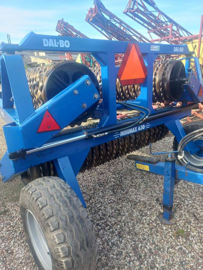 Dalbo MINIMAX, compacting, leveling rollers
