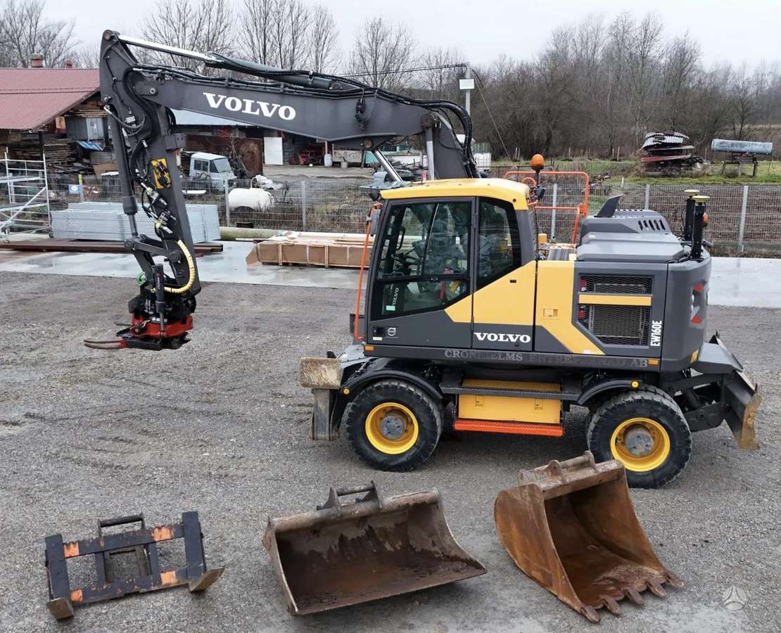 Volvo EW 160 E  3D Leica, экскаваторы