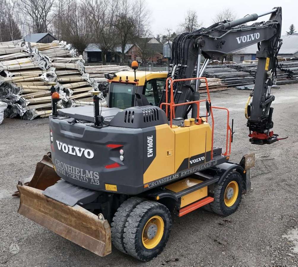 Volvo EW 160 E  3D Leica, экскаваторы