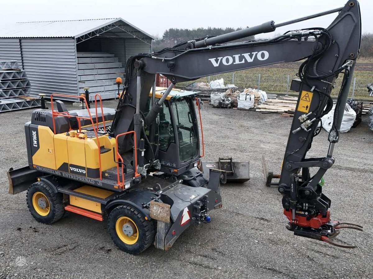 Volvo EW 160 E  3D Leica, экскаваторы