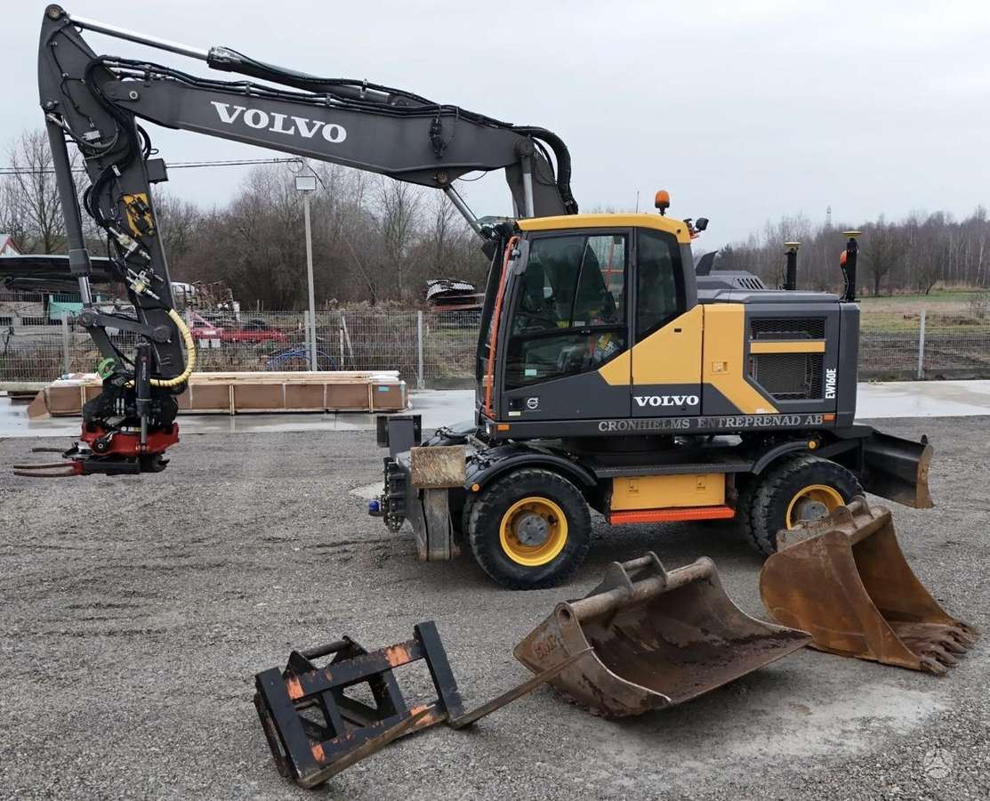 Volvo EW 160 E  3D Leica, экскаваторы
