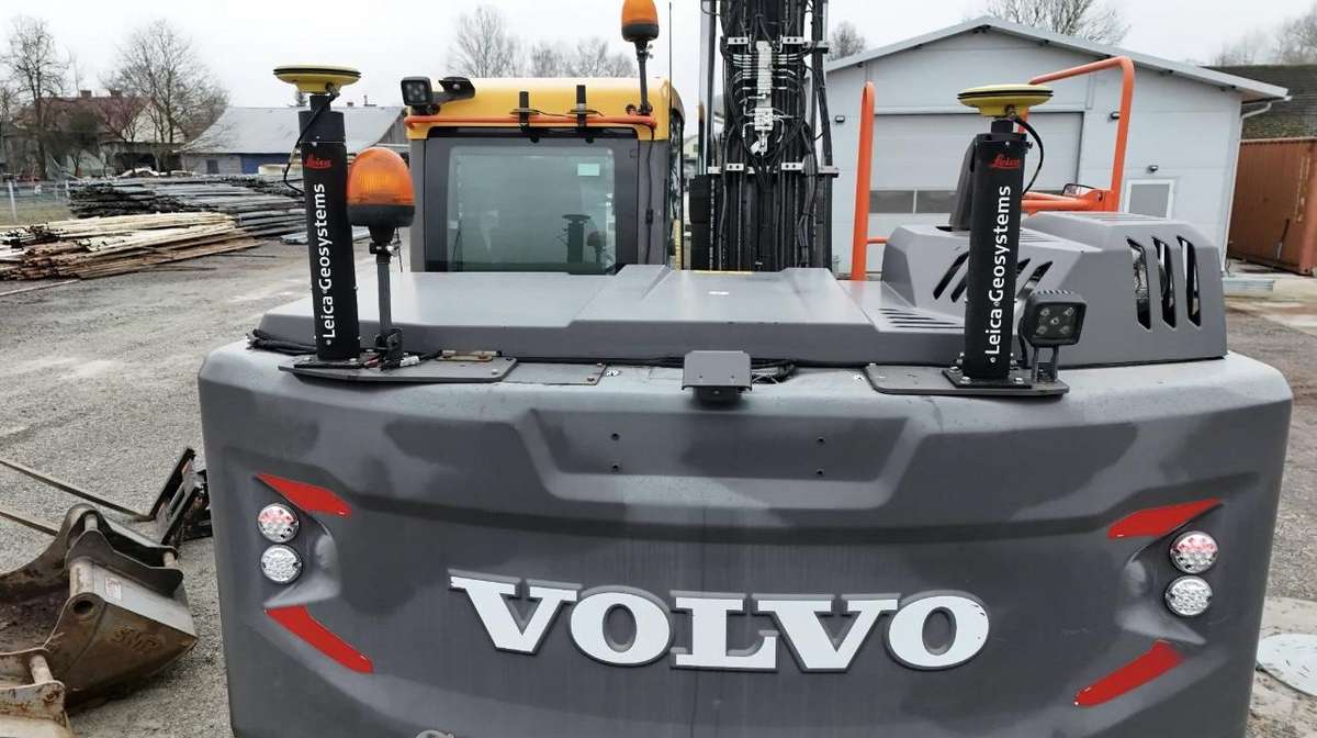 Volvo EW 160 E  3D Leica, экскаваторы
