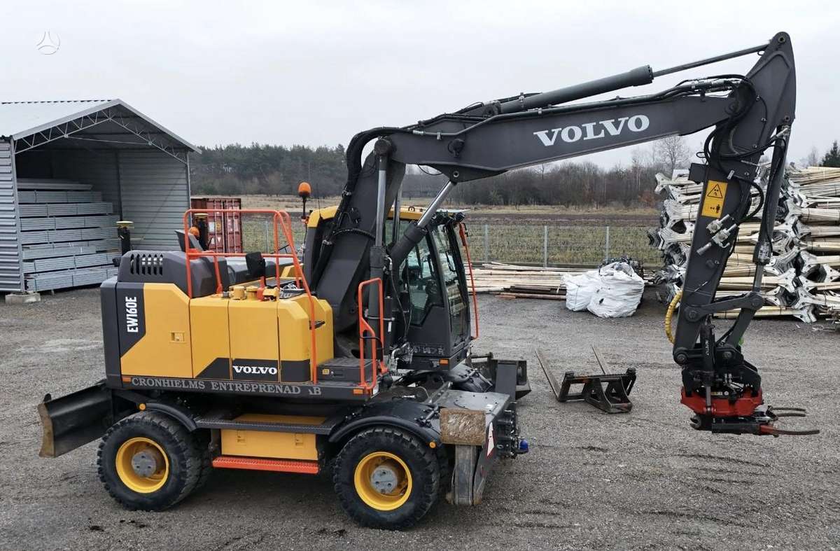 Volvo EW 160 E  3D Leica, экскаваторы