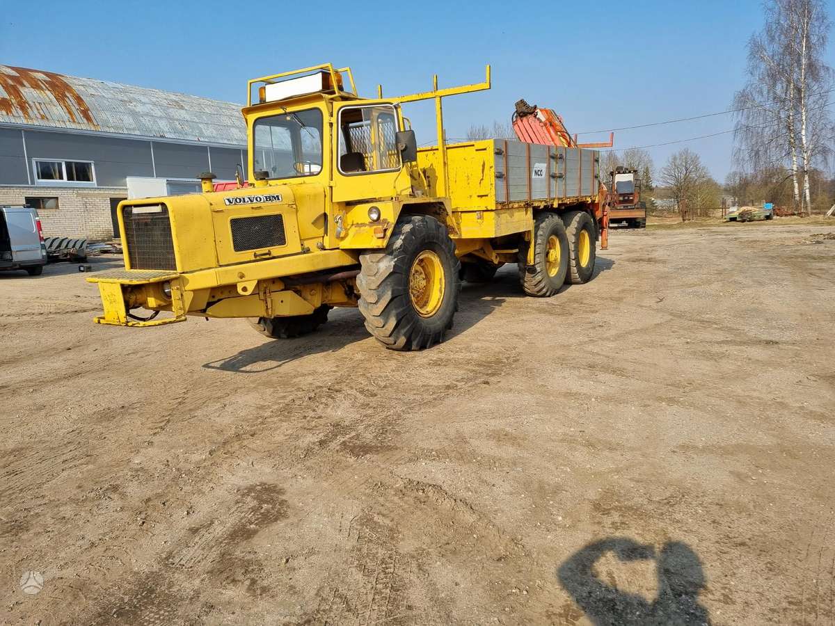 Volvo Dr860, crane