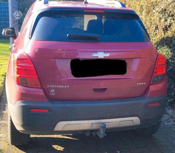 Chevrolet Trax Auto ardomas platesnė info telefonu