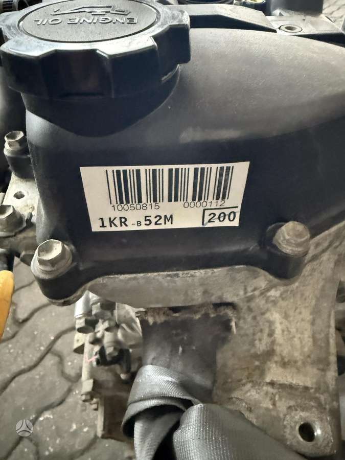 Peugeot 107, 1KR, variklis