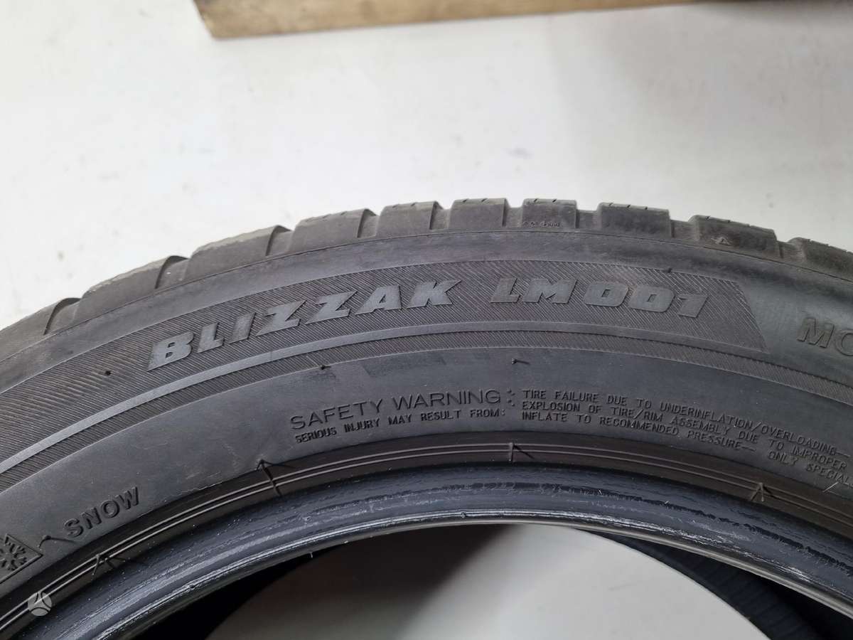 Bridgestone 5-6mm, 2020m, universalios 255/50 R18