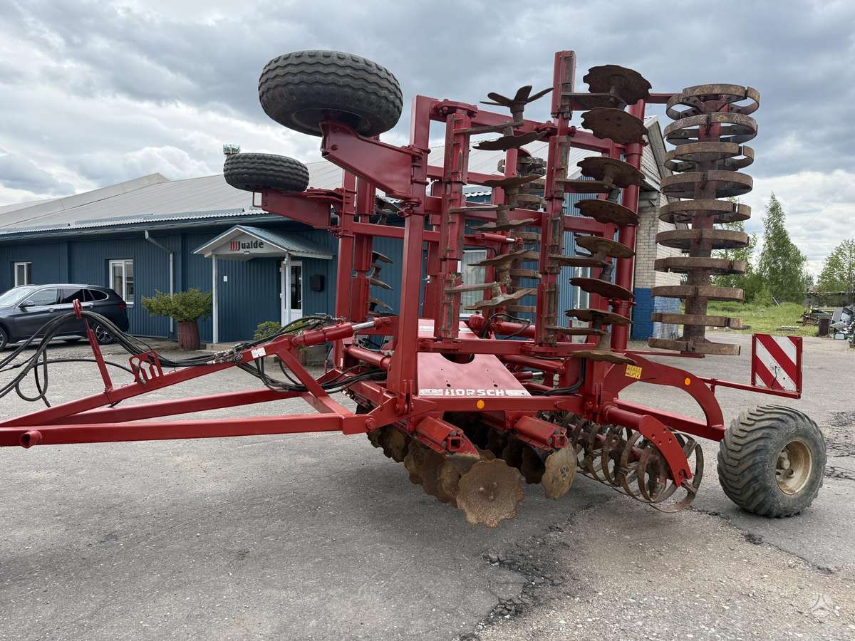 Horsch Joker 6RT, scrapers, scrubbers