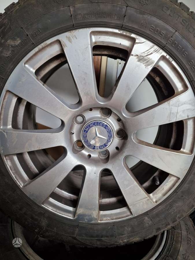 Mercedes-Benz, light alloy, R16