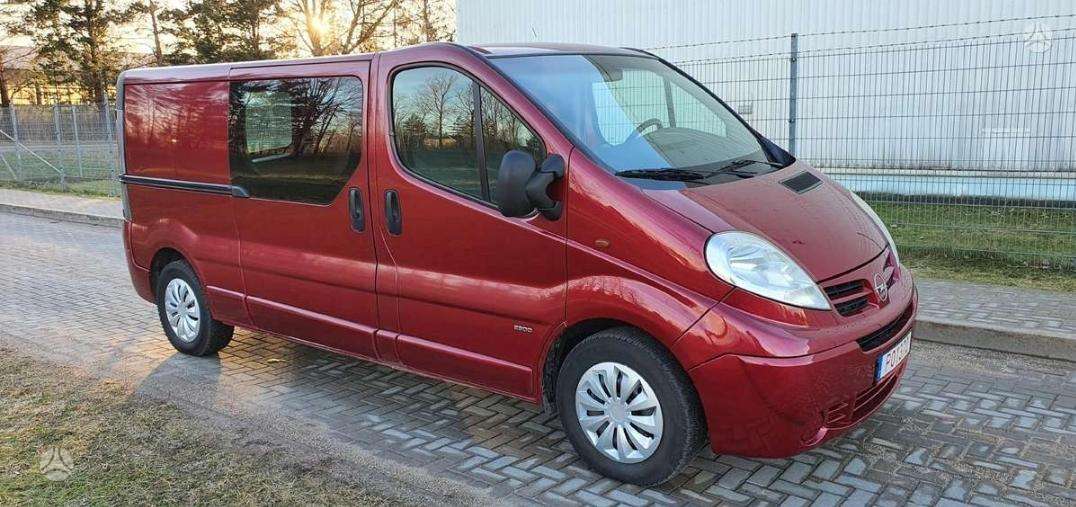 Opel Vivaro dalimis