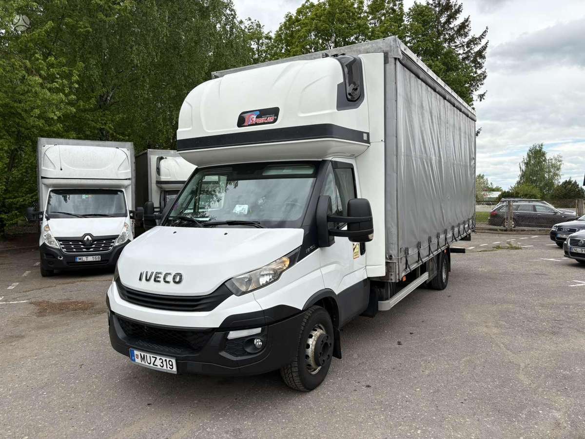Iveco Daily, бортовые с тентом