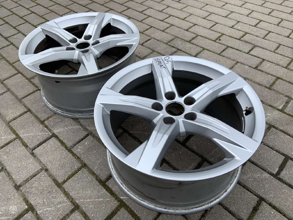 Audi 80A601025BE, light alloy, R18