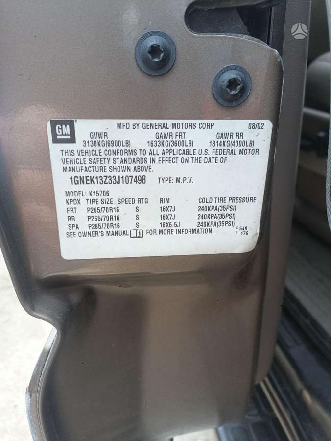 Chevrolet Tahoe