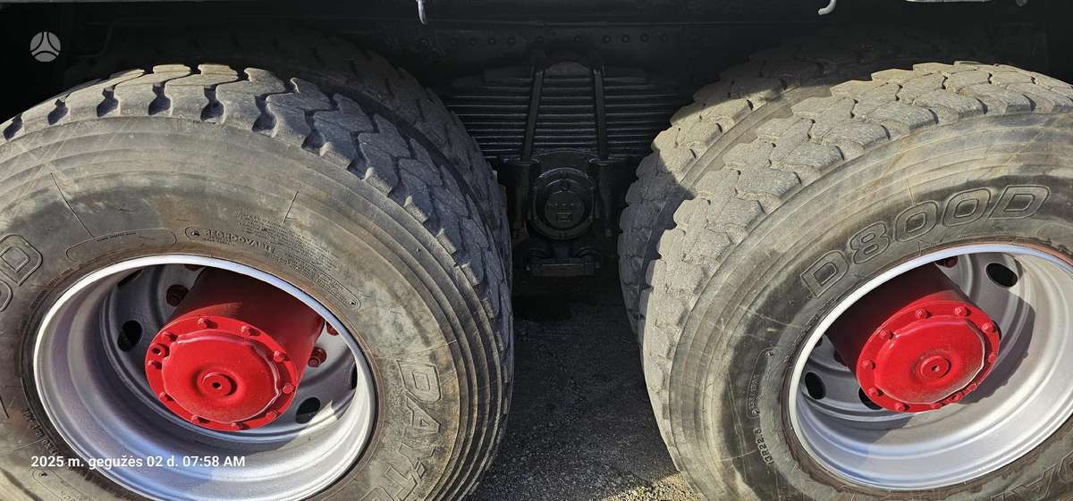 MAN 33.414, savivarčiai su kranu