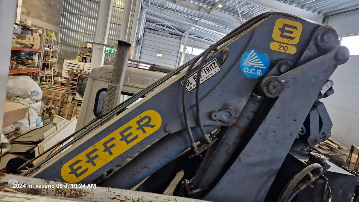 MAN 33.414, dumpers with crane