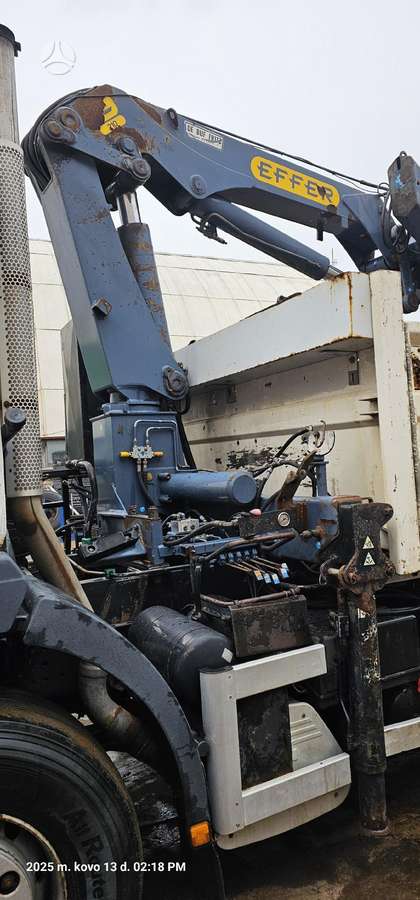 MAN 33.414, dumpers with crane