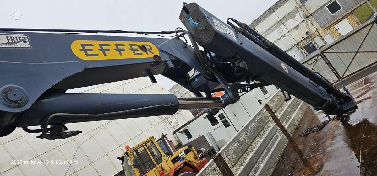 MAN 33.414, dumpers with crane