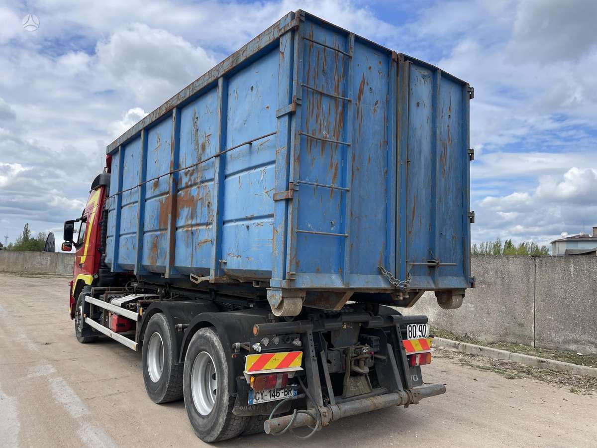 Volvo FM 460, самосвалы с прицепoм