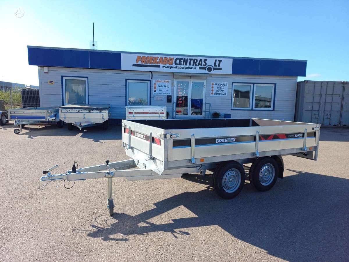 BRENTEX BREN-3015FB-2L-750, passenger car trailers
