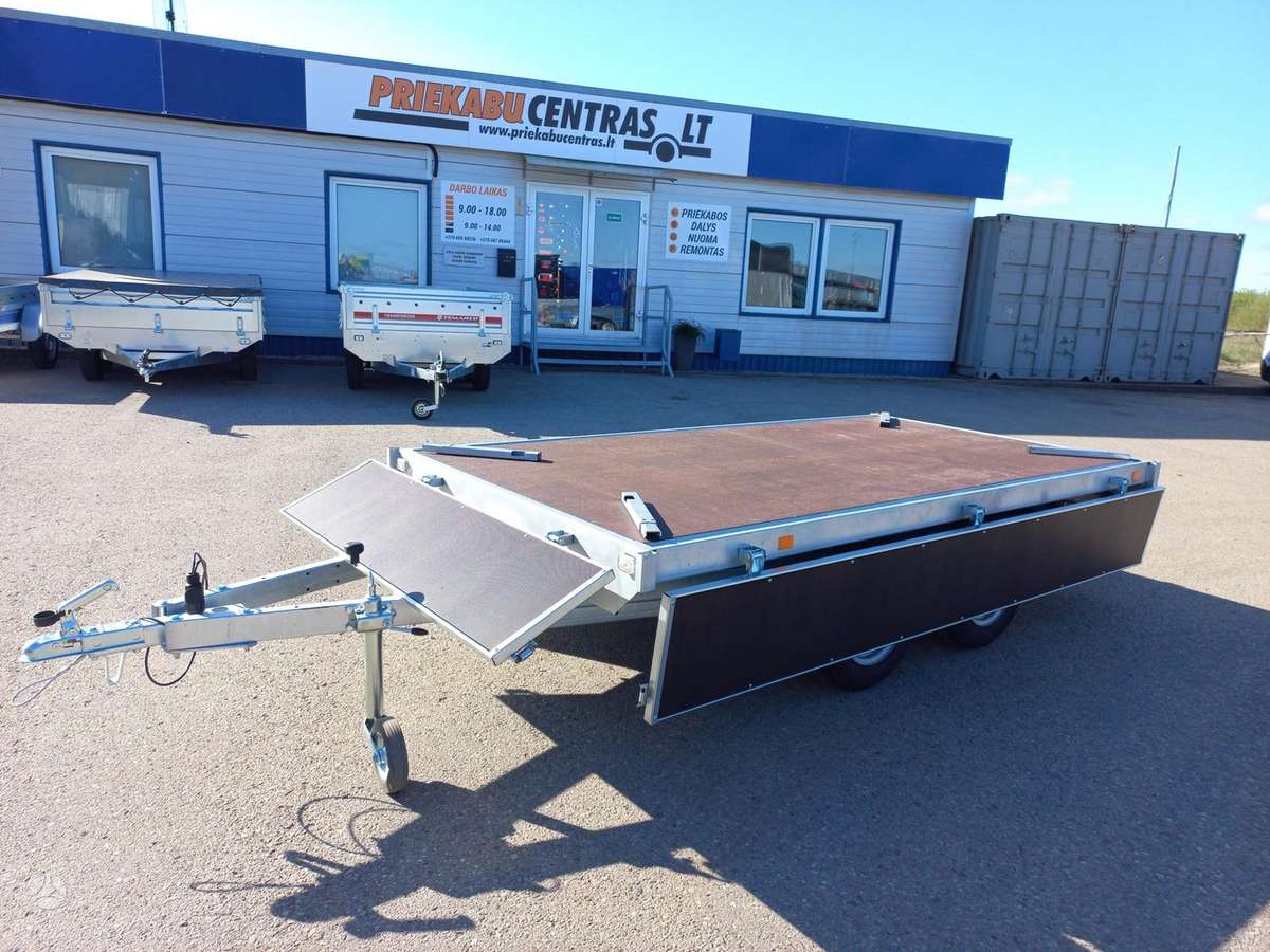 BRENTEX BREN-3015FB-2L-750, passenger car trailers