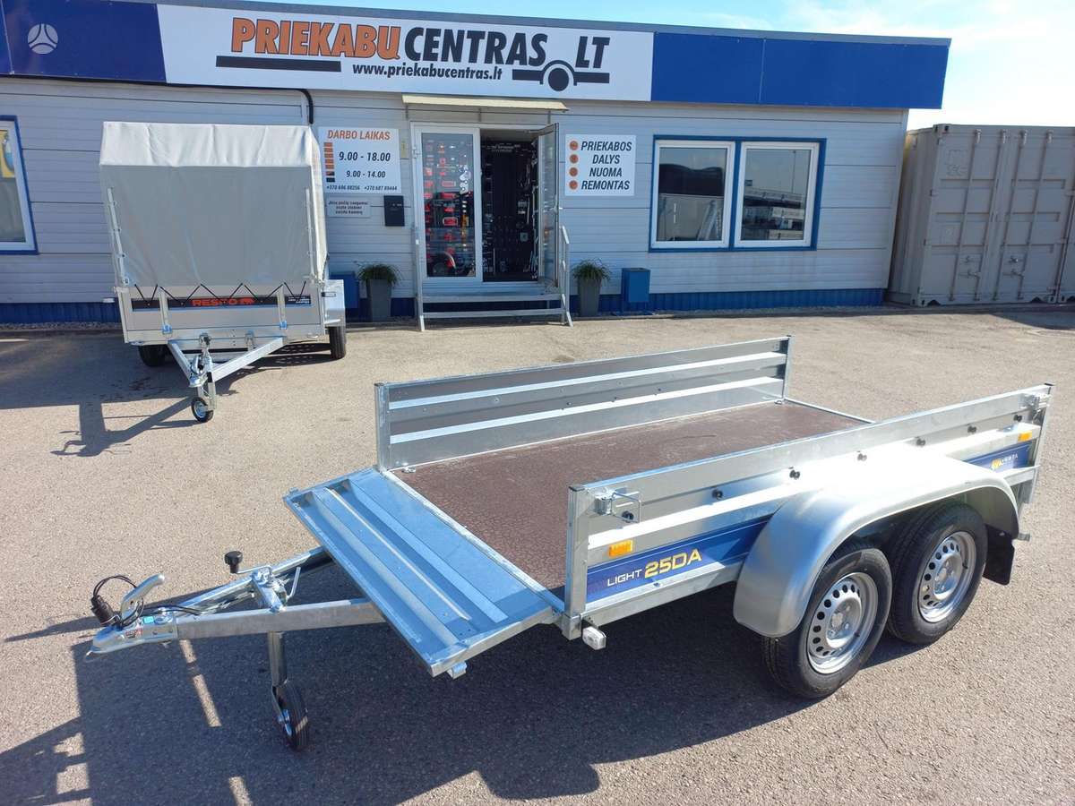 Vesta L25DA, passenger car trailers