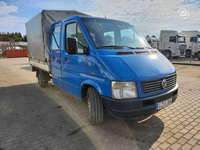 Volkswagen LT 35, бортовые с тентом