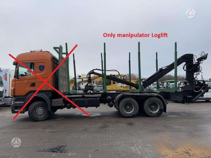 Loglift F82S76R + Greifer, манипуляторы