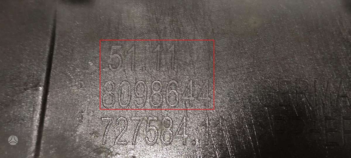 BMW 5 serija, 51118098644, Cen14847