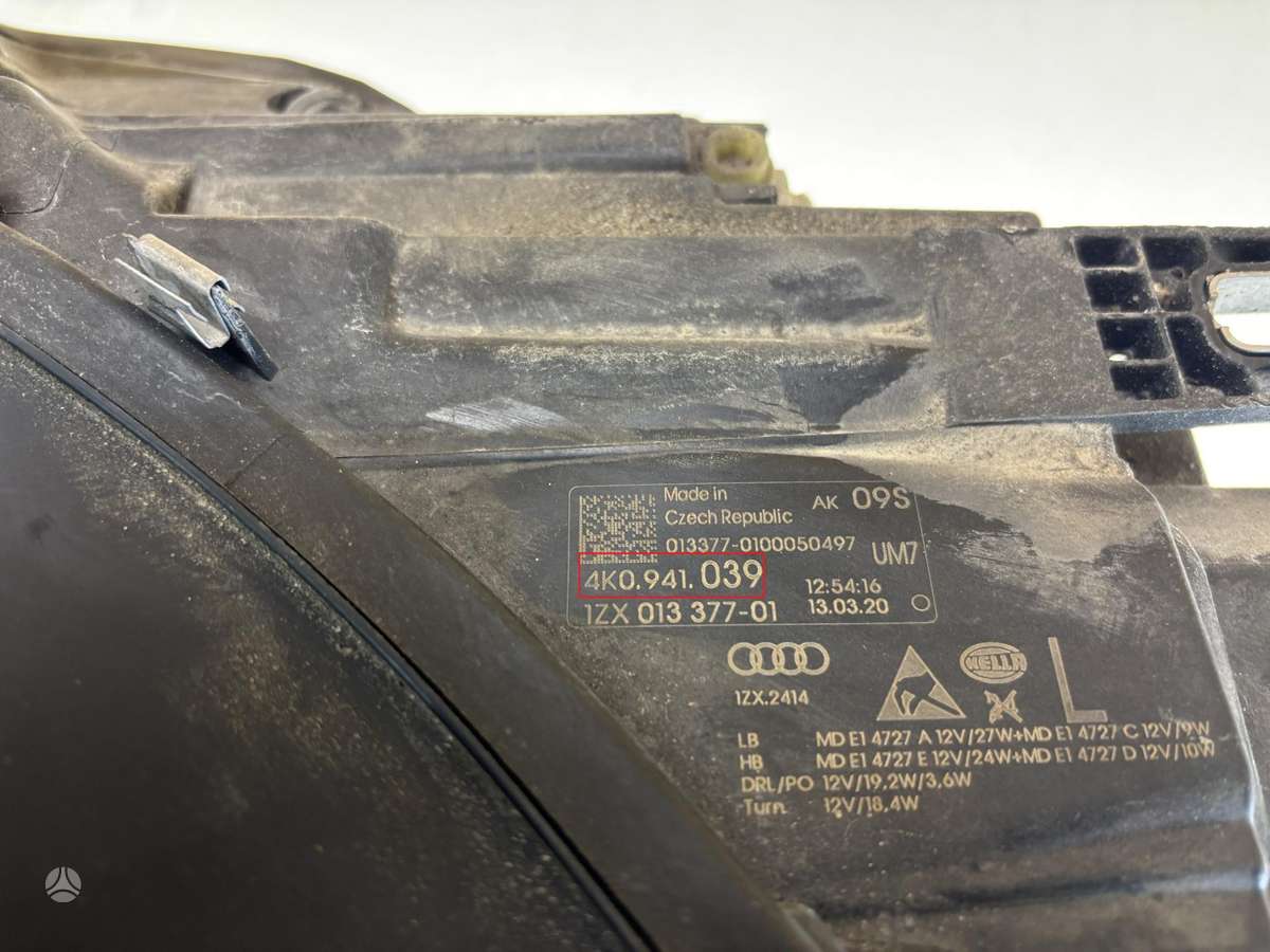 Audi A6, 4K0941039, Cen26192
