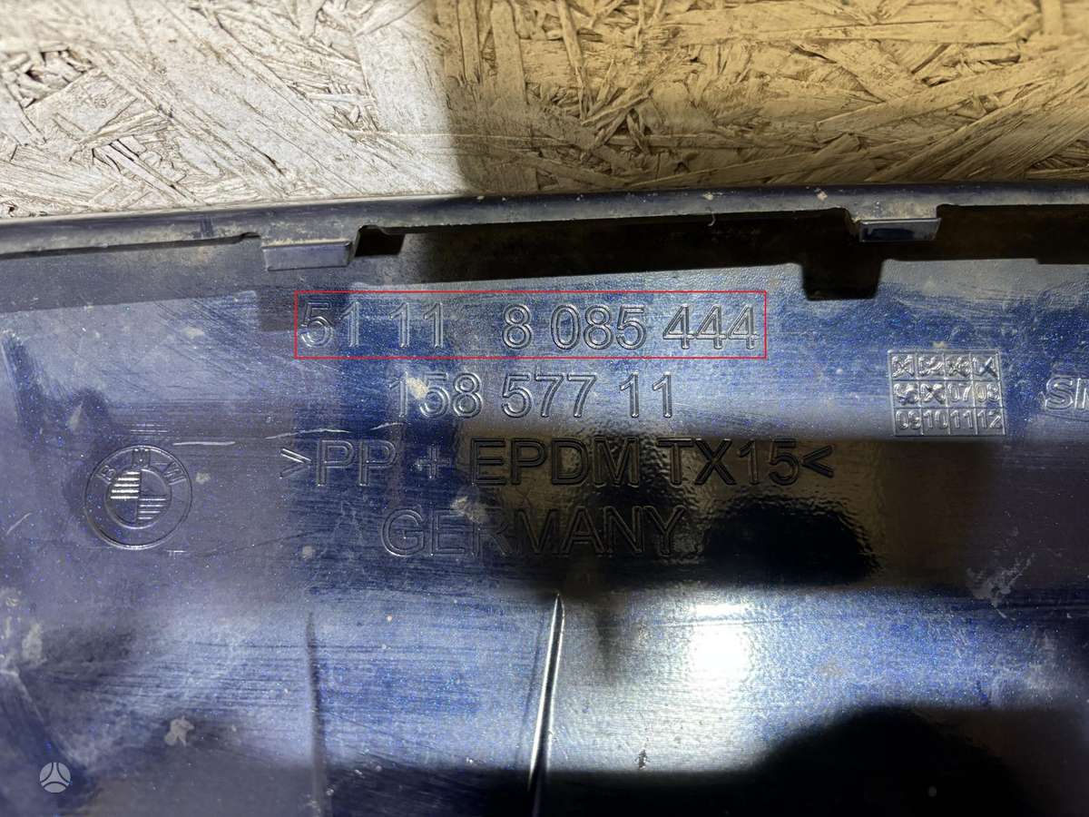 BMW 3 serija, 51118085444, Cen26202