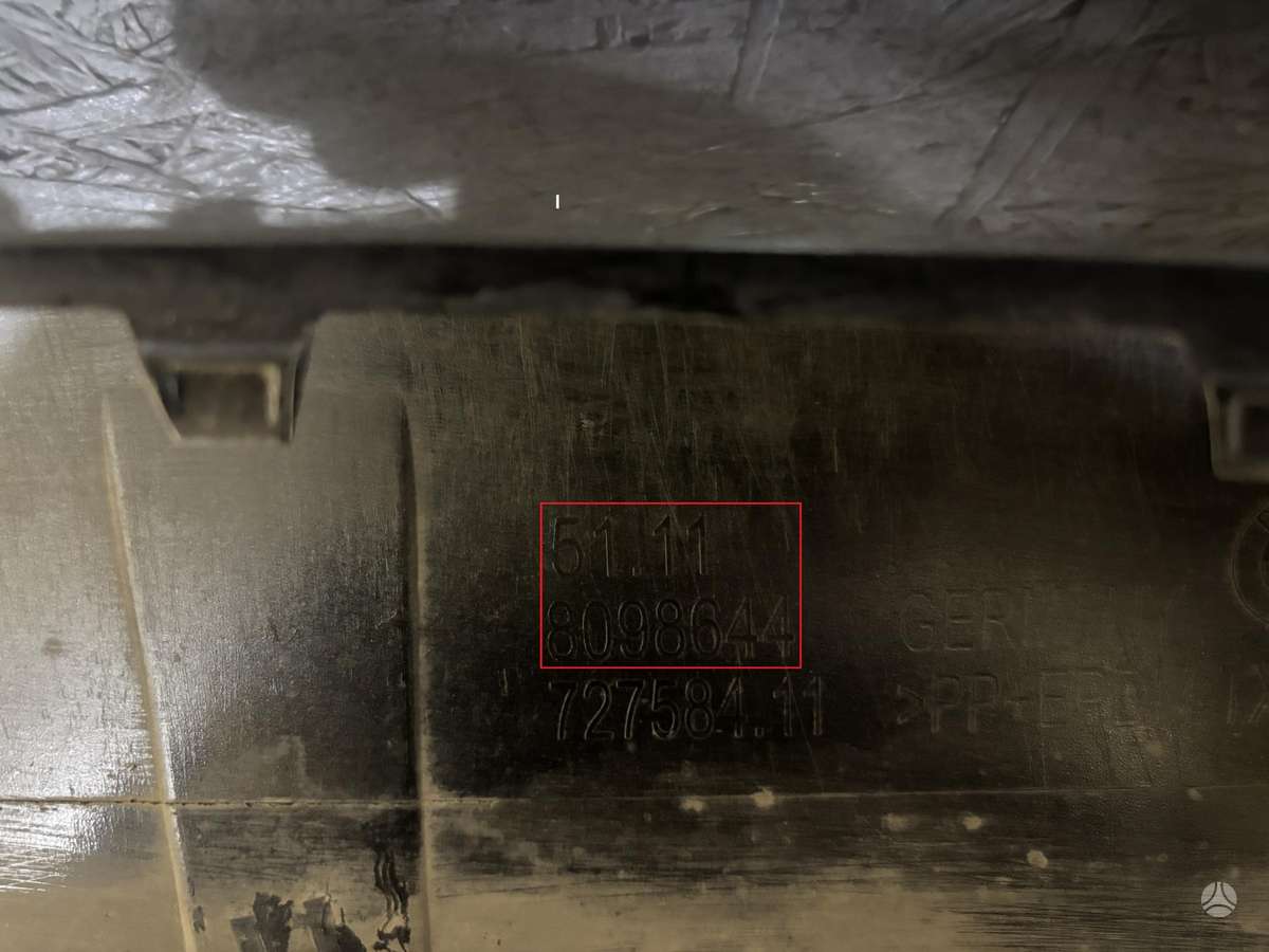BMW 5 serija, 51118098644, Cen26208