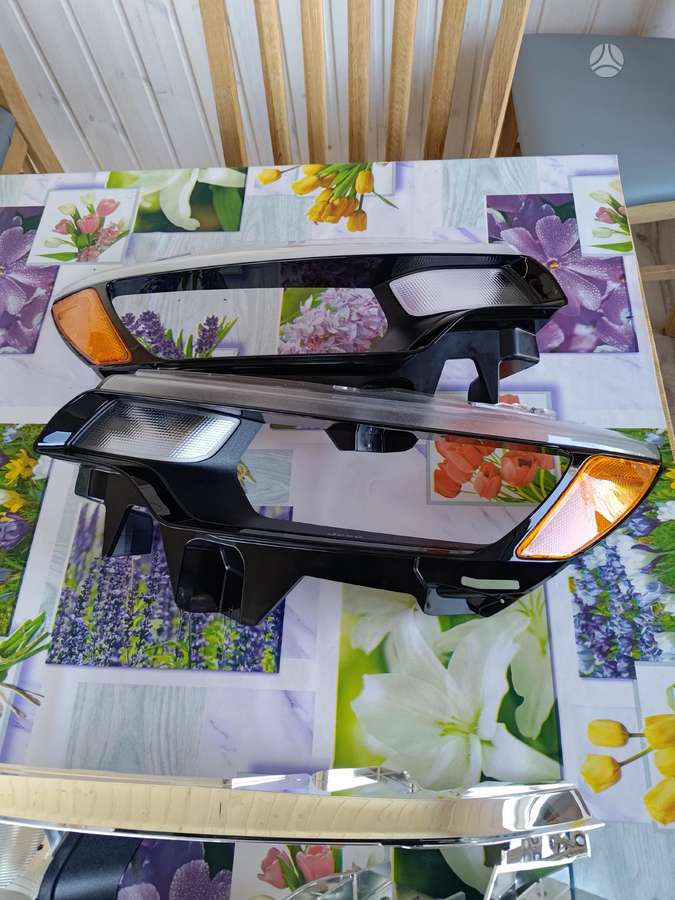 Jeep Compass bumper reinforcement, mirrors, lights