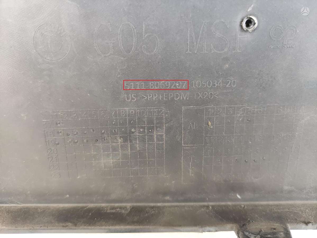BMW X5, 51118069207, Cen15099