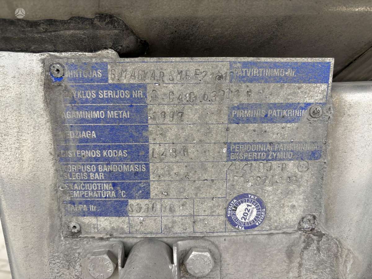 Magyar SR34 L4BH, цистерны