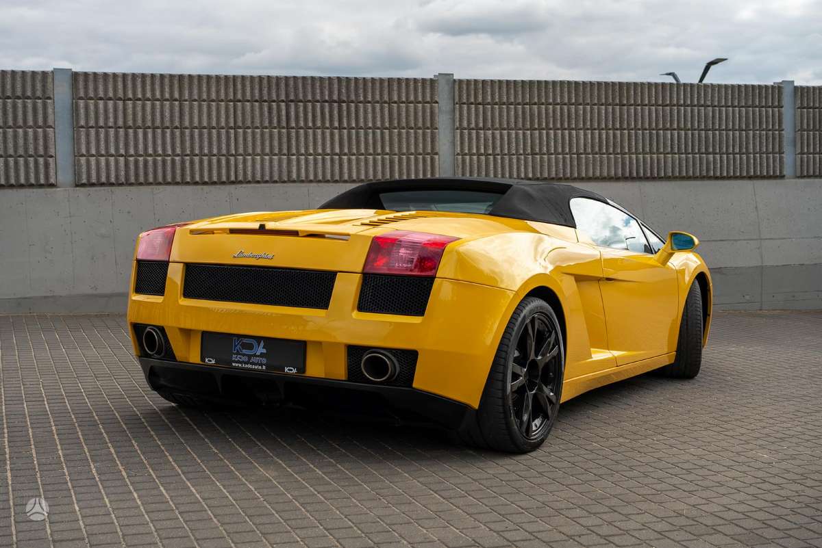 Lamborghini Gallardo, 5.0 l., Кабриолет