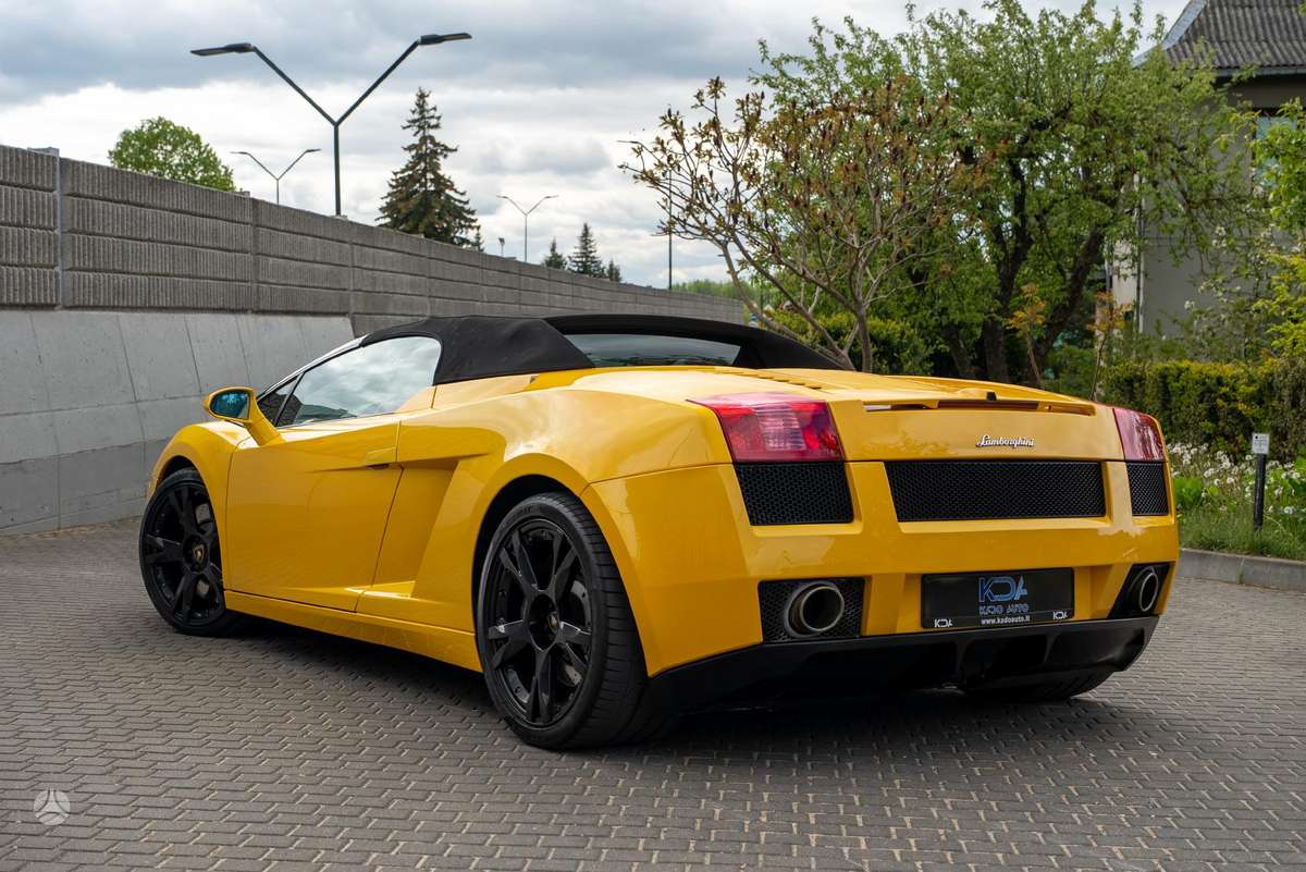 Lamborghini Gallardo, 5.0 l., Кабриолет