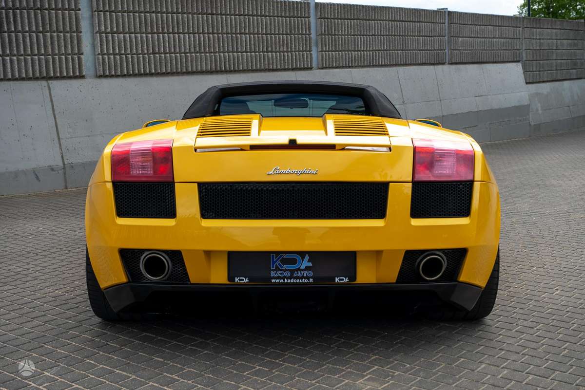Lamborghini Gallardo, 5.0 l., Кабриолет