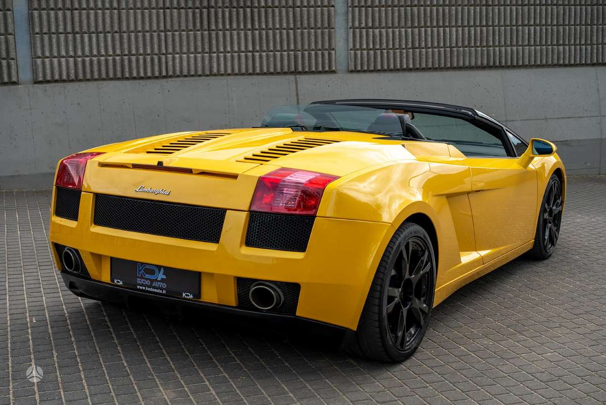 Lamborghini Gallardo, 5.0 l., Кабриолет