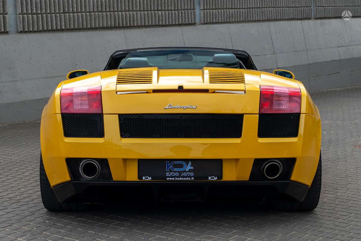 Lamborghini Gallardo, 5.0 l., Кабриолет