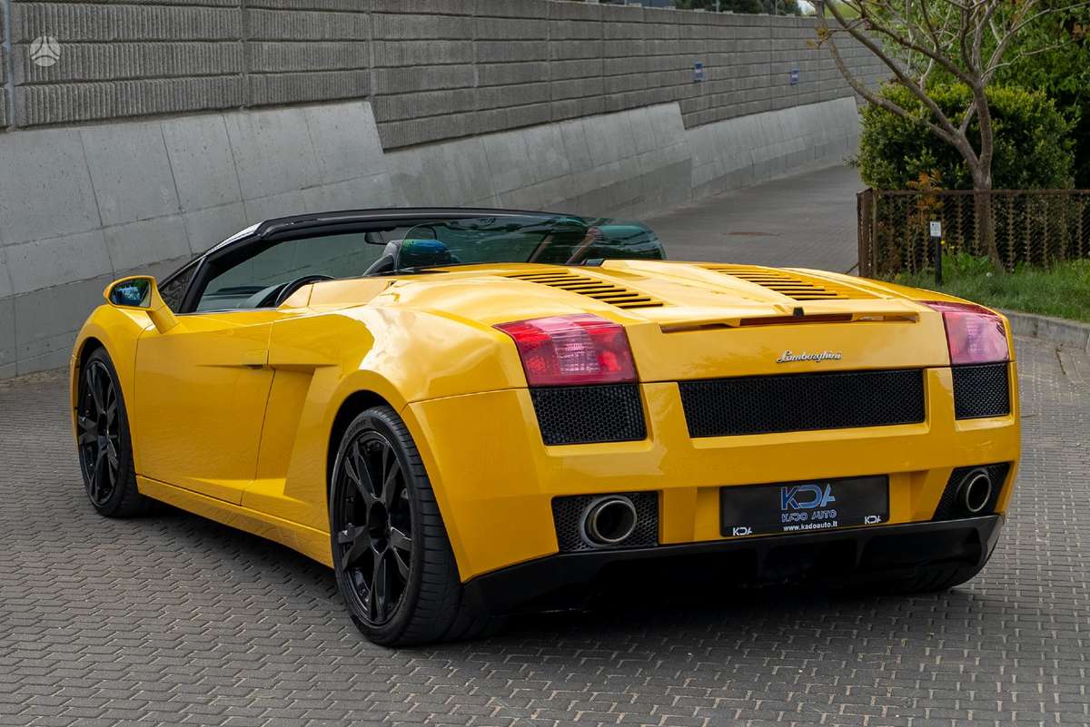 Lamborghini Gallardo, 5.0 l., Кабриолет