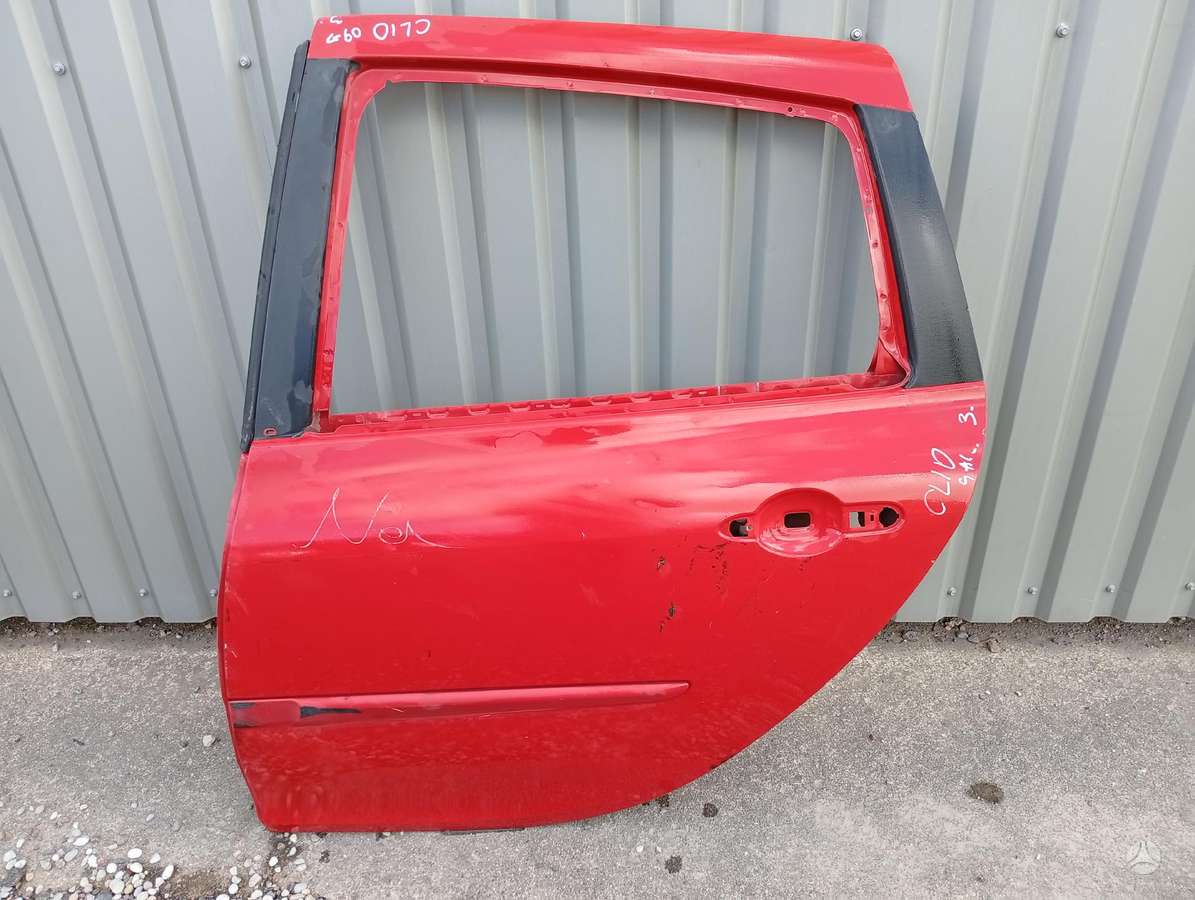 Renault Clio kėbulo dalys