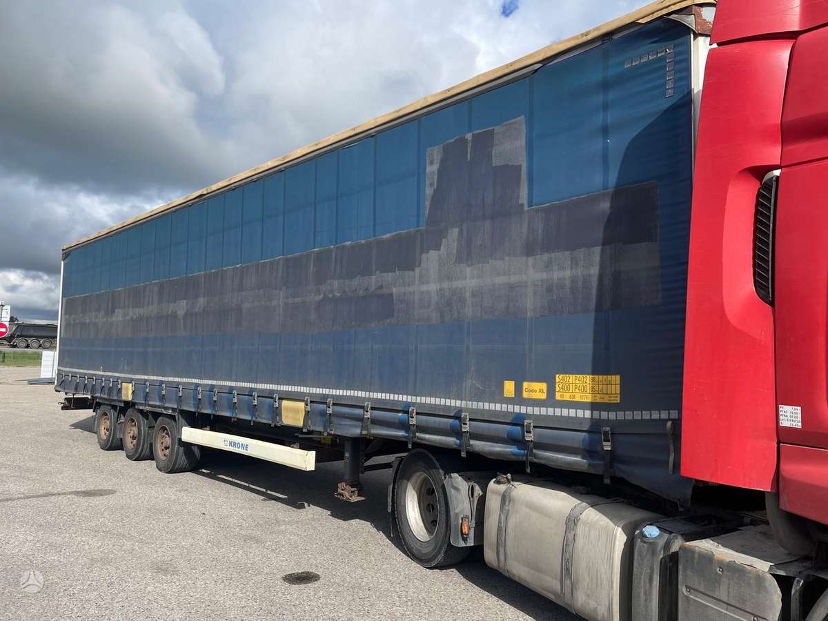 Krone MEGA REZINA 70%, curtain / tarpaulin