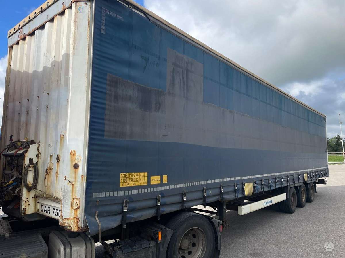 Krone MEGA REZINA 70%, curtain / tarpaulin