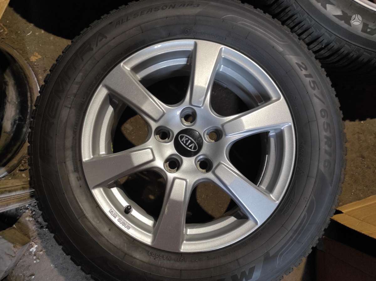 KIA Su davikliais, легкосплавные , R16