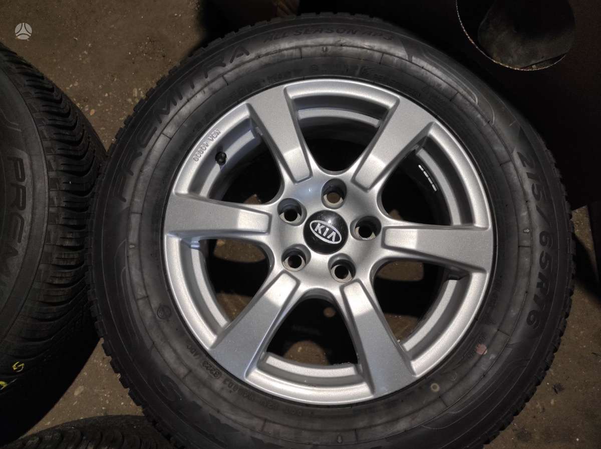 KIA Su davikliais, легкосплавные , R16
