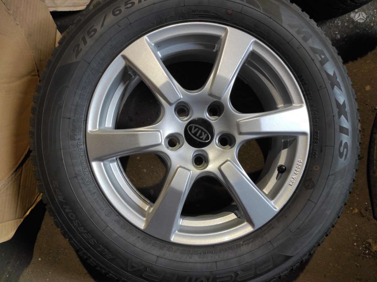 KIA Su davikliais, легкосплавные , R16