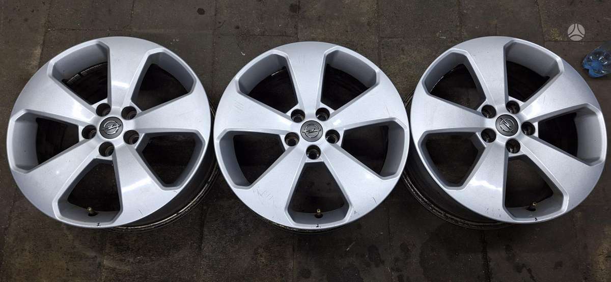 Opel, light alloy, R17