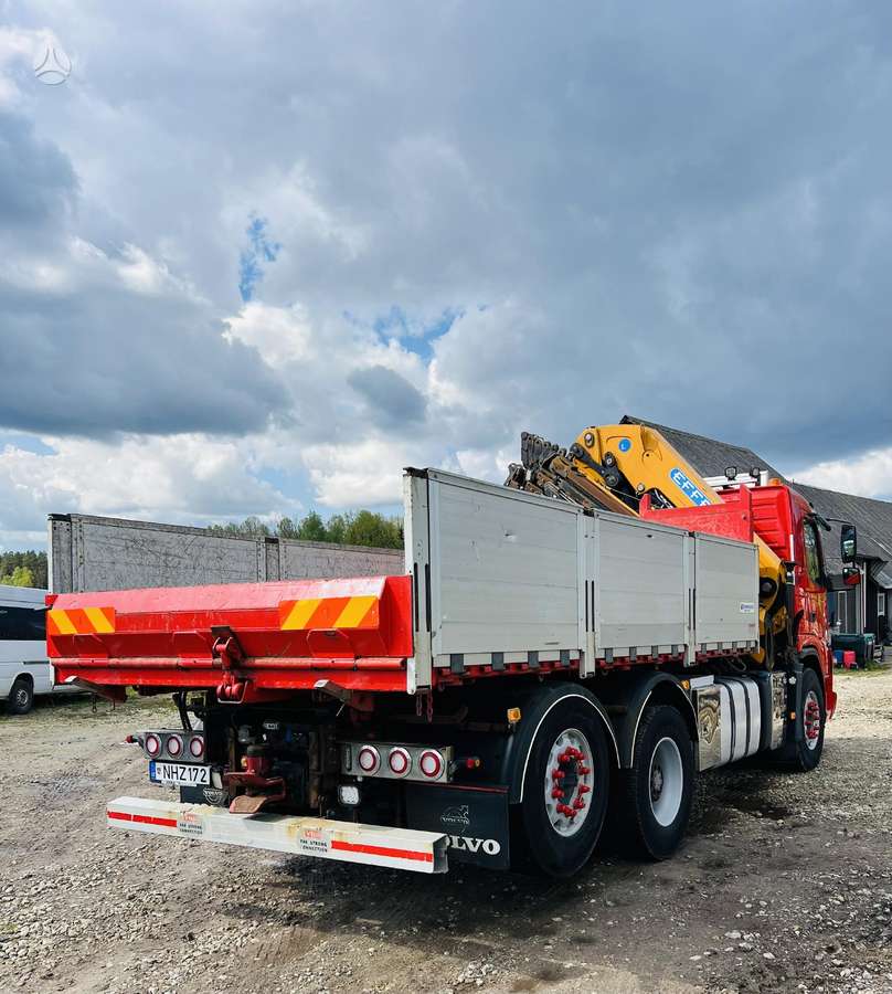 Volvo FMX, dumpers with crane