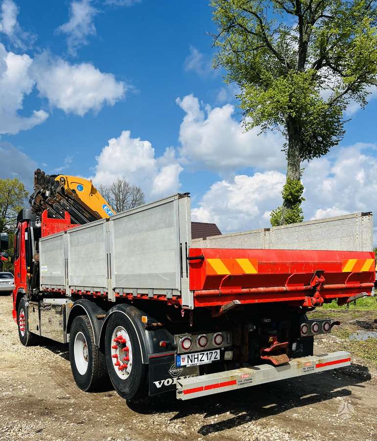 Volvo FMX, самосвалы с краном